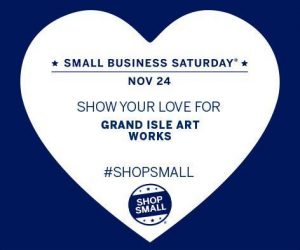 Small Business Saturday heart